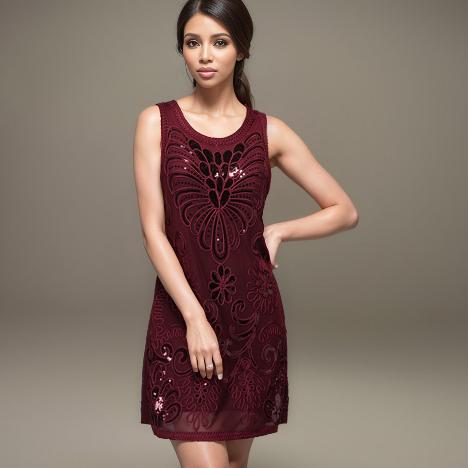 Elegant Plus Size Sleeveless Dress: Chic Confidence-Boosting Style