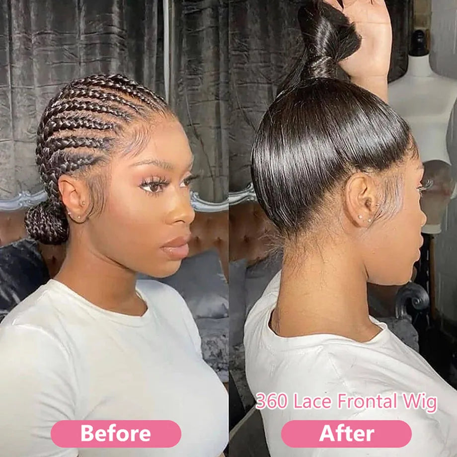 Bone Straight Brazilian Hair Wig for Black Women: Seamless & Stylish Transformation
