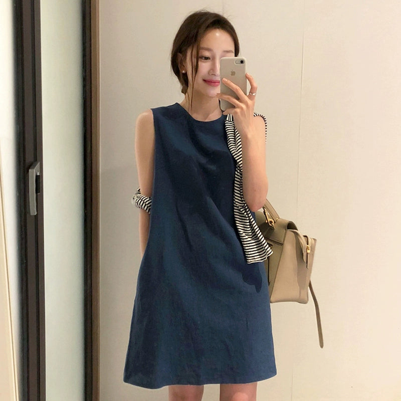 Chic Korean Vest Dress: Effortless Elegance & Modern Style