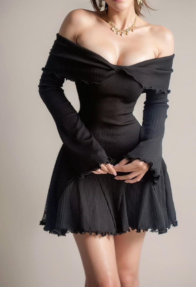 Hot Girl Summer Slim-Fit A-Line Dress: Chic Streetwear Elegance