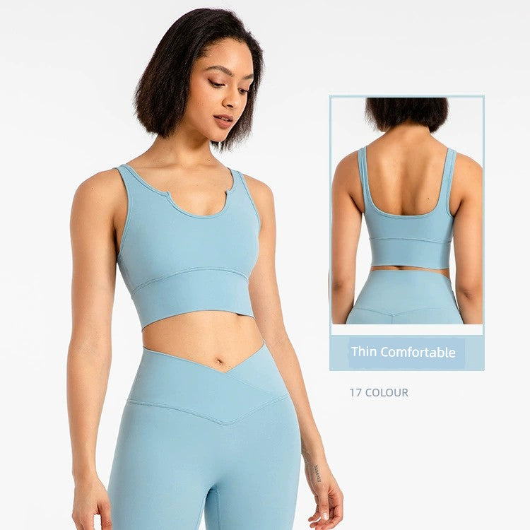 Nude Feel Seamless Sports Vest: Ultimate Comfort for Active Life
