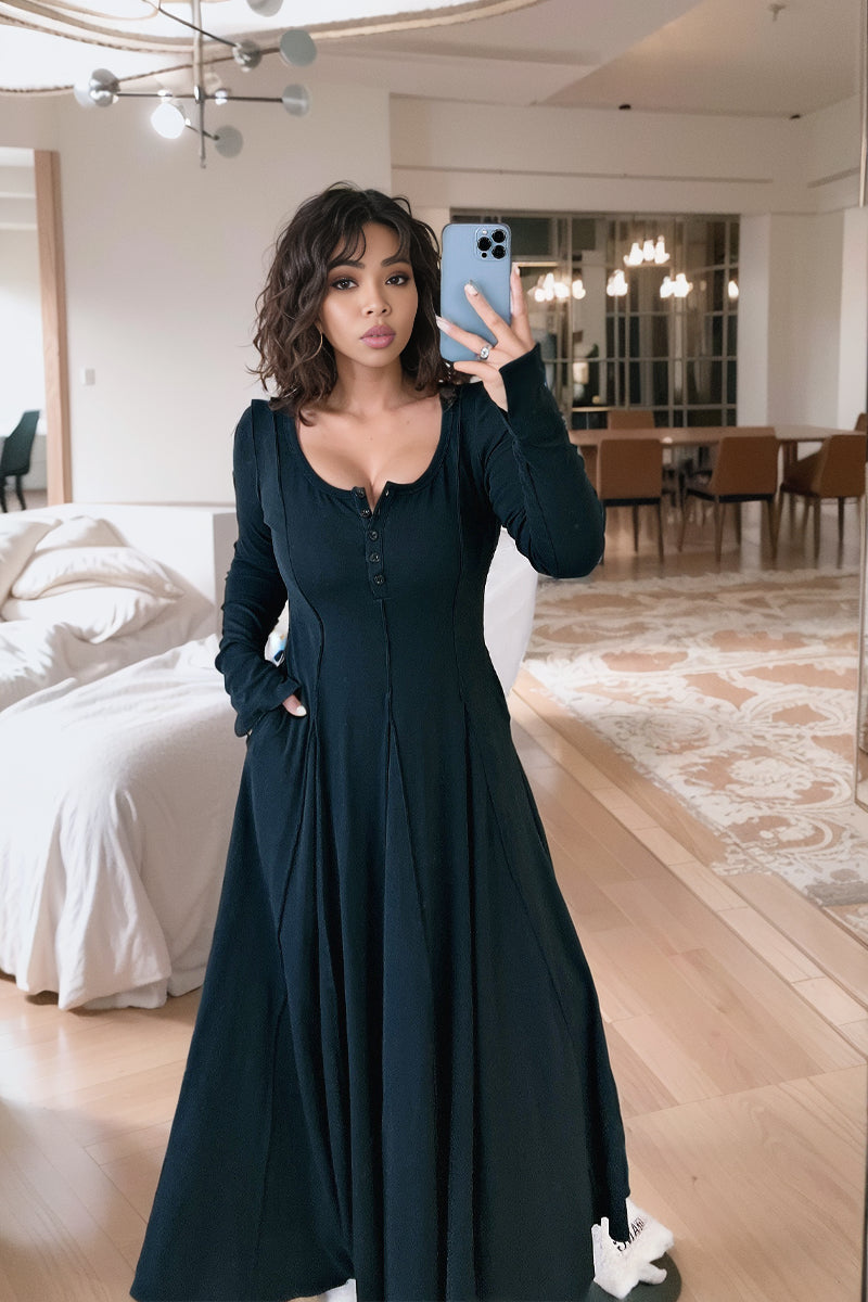 Black Evening Dress: Sophisticated Plus Size Apparel