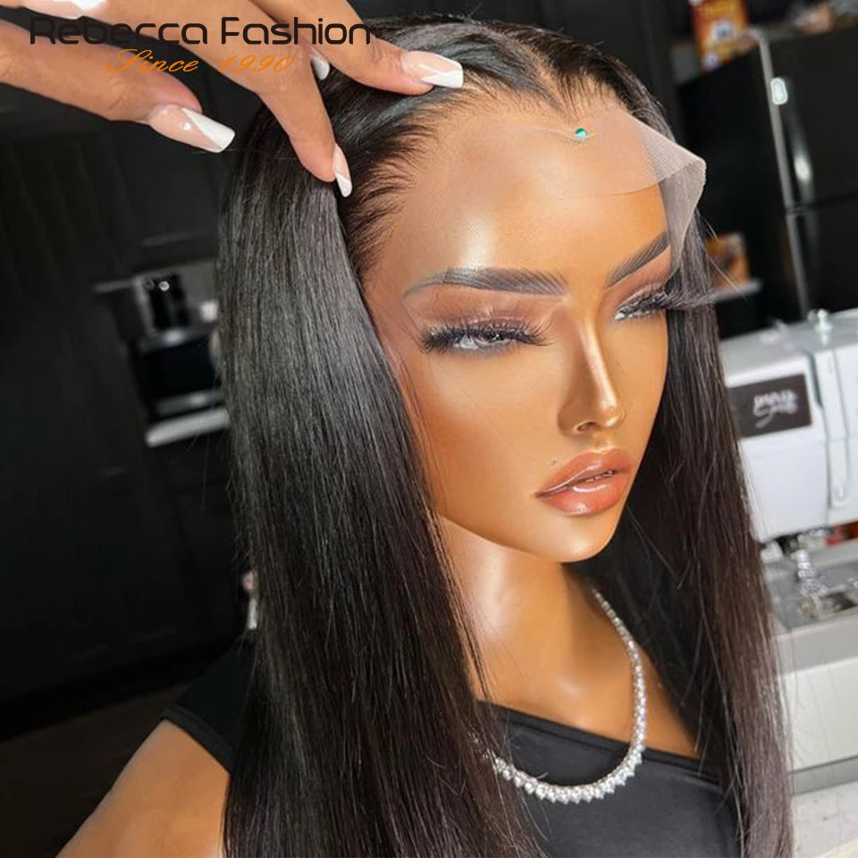 Short Brazilian Bob Lace Front Human Hair Wig: Elegant Style & Comfort