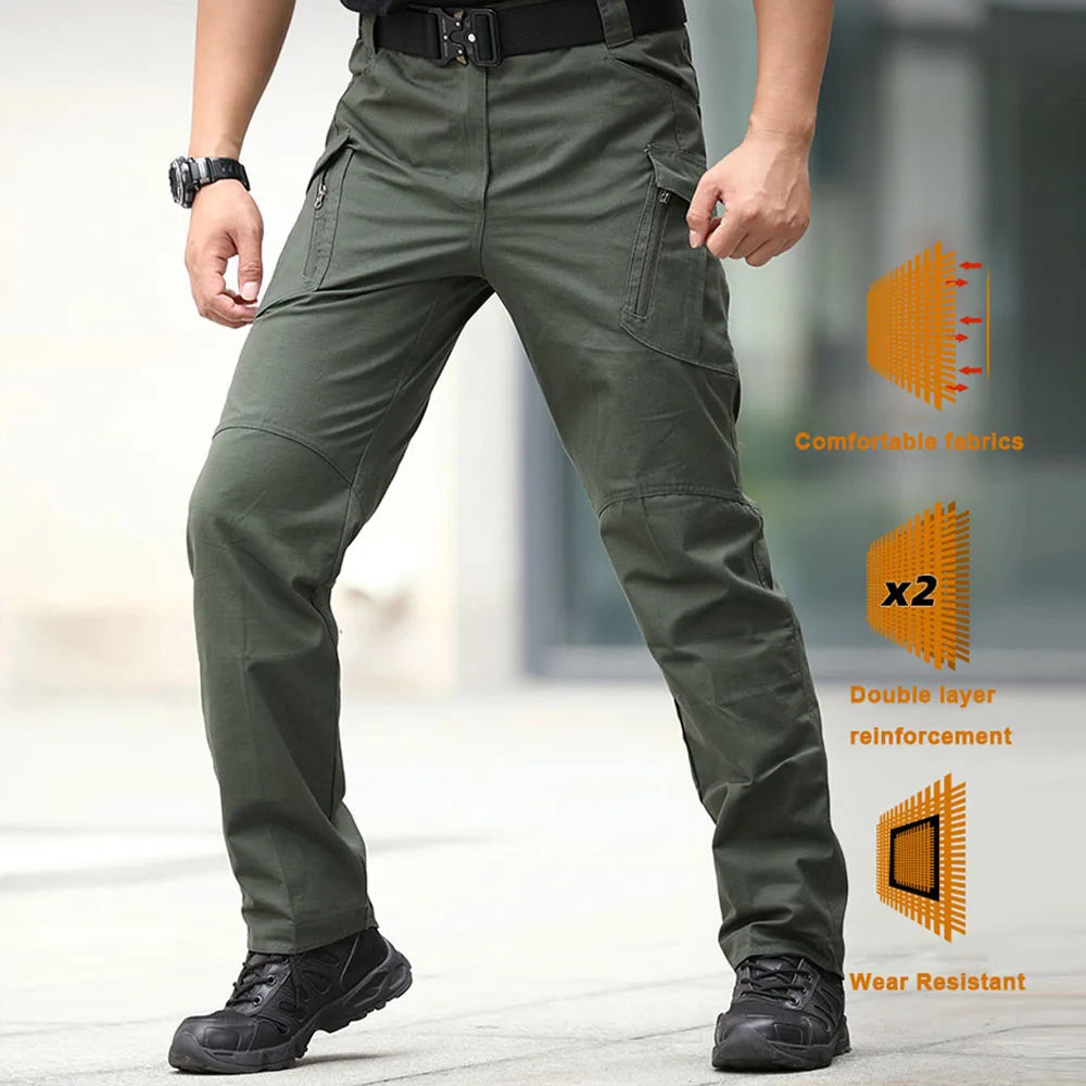 City Camo Tactical Cargo Pants: Stylish Outdoor Hiking Trousers