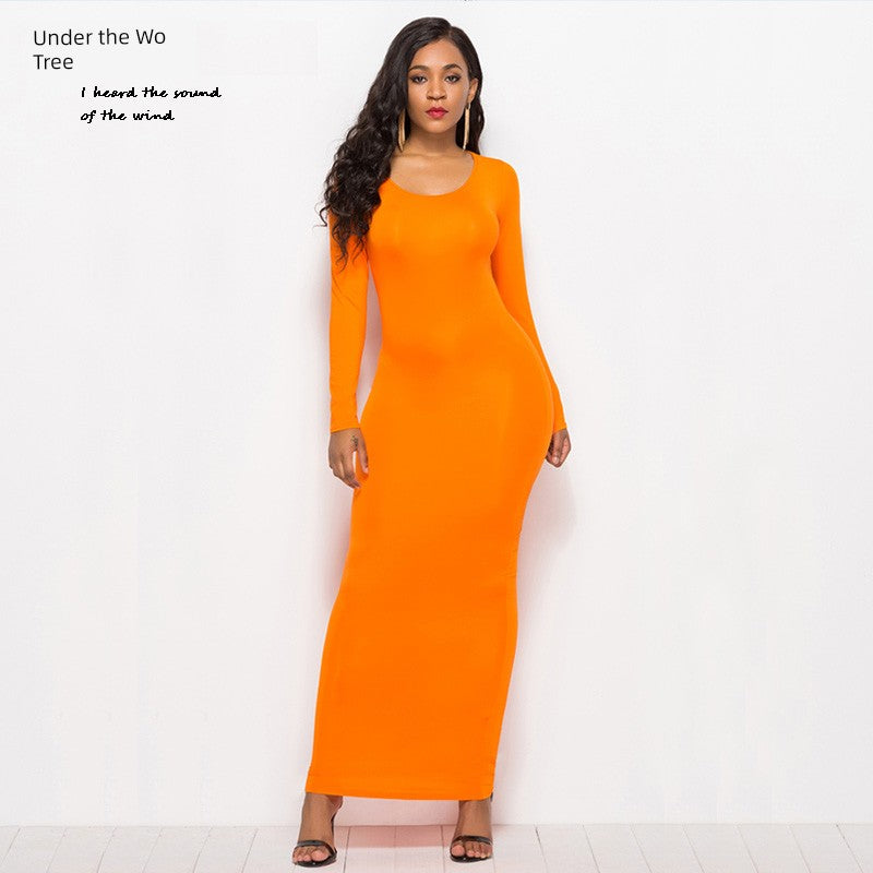 Elegant Bodycon Maxi Dress: Sophisticated Apparel for Stylish Women