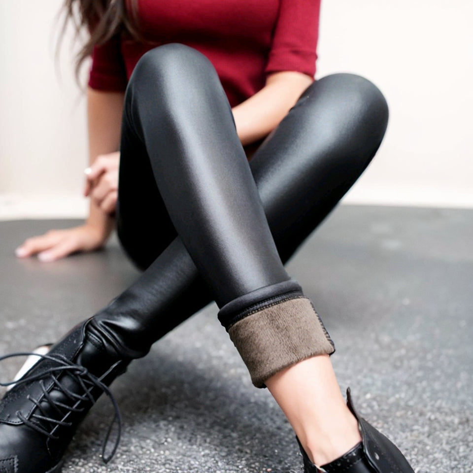 Yaguang Leather Pants: Stylish Slimming Bottoms for Autumn Glam