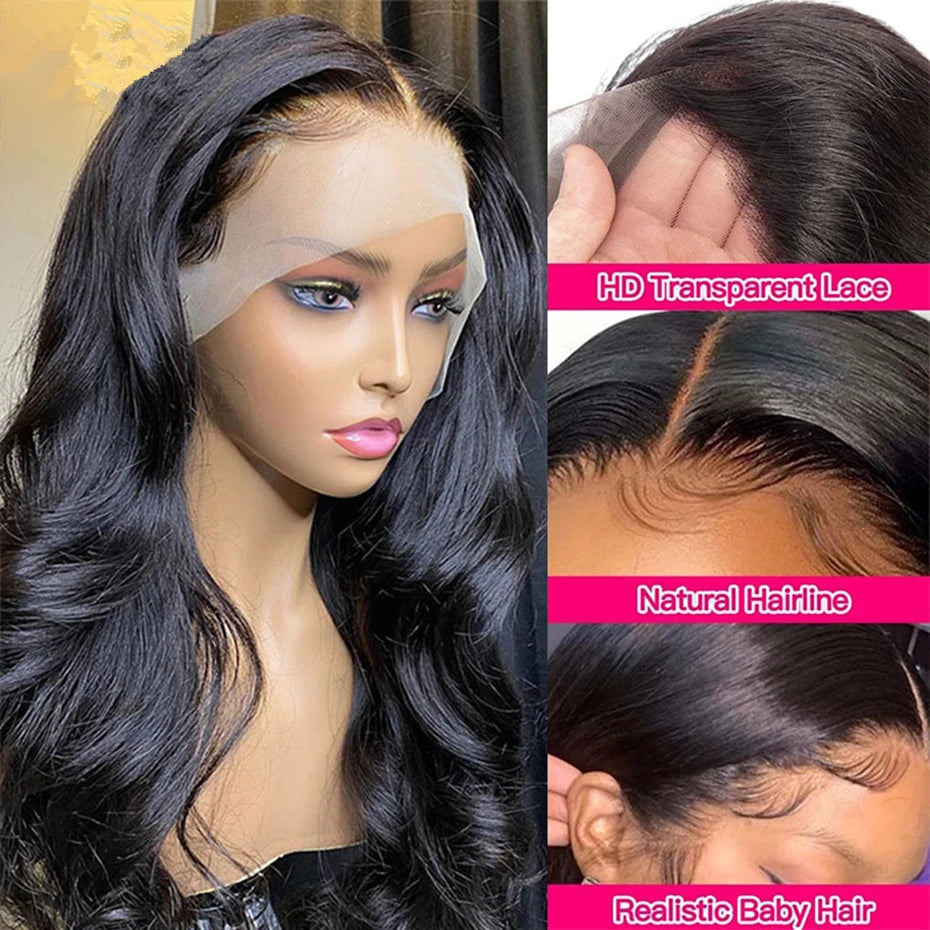 32" Body Wave Lace Front Wig: Brazilian Remy Hair Beauty & Quality